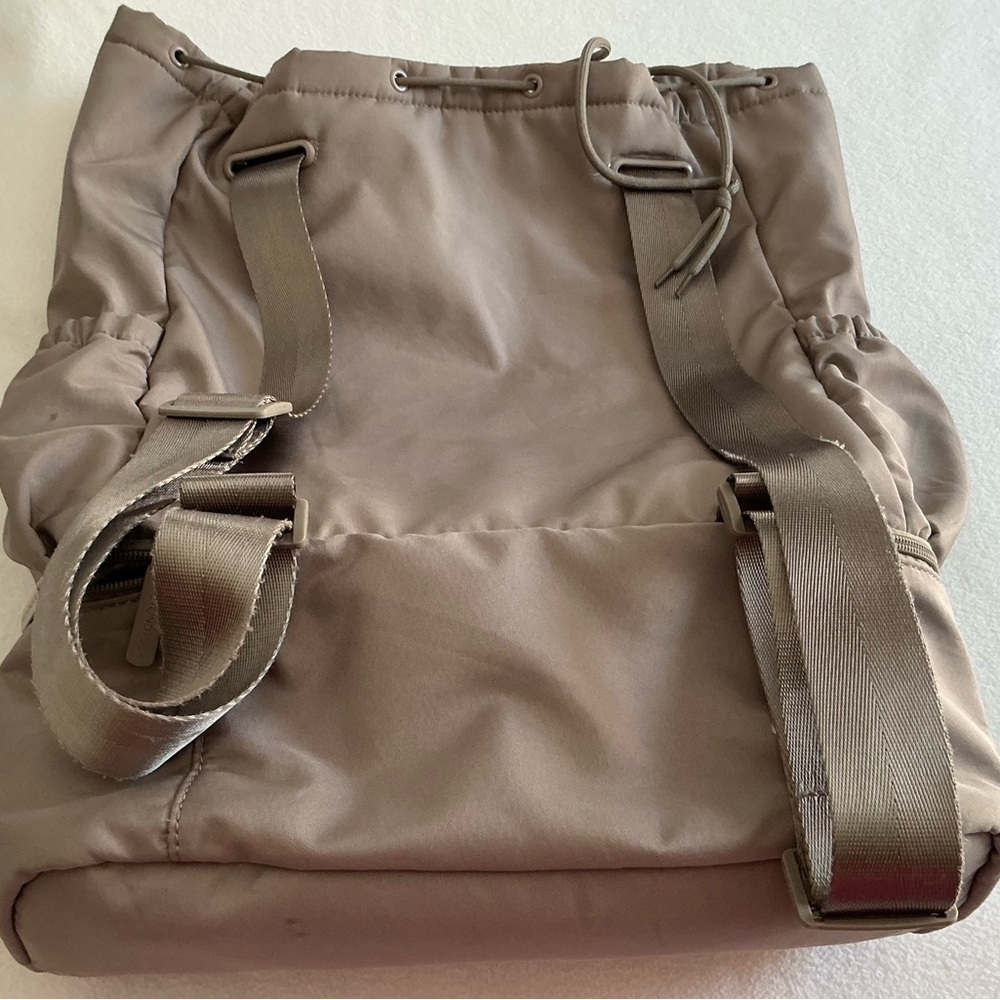 Beyond Yoga Taupe Carryall Backpack. - Picture 3 of 11